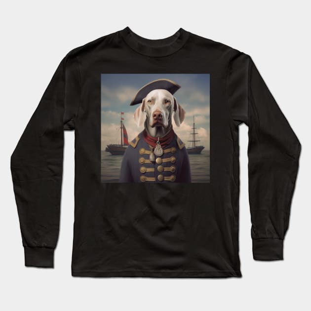 Sailor Dog Long Sleeve T-Shirt by AviToys